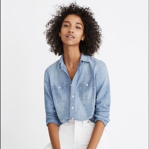 Madewell chambray button down
